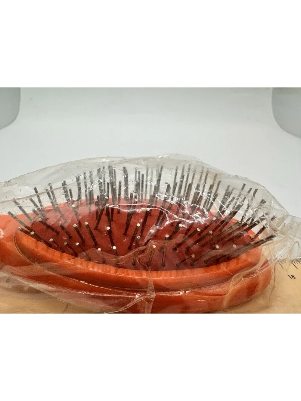 Vintage Aristocrat Professional Wig Brush - Orange Made In Hong Kong NOS